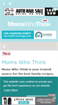 Mobile Screenshot of momswhothink.com